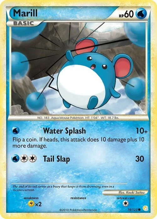 Marill — HeartGold & SoulSilver