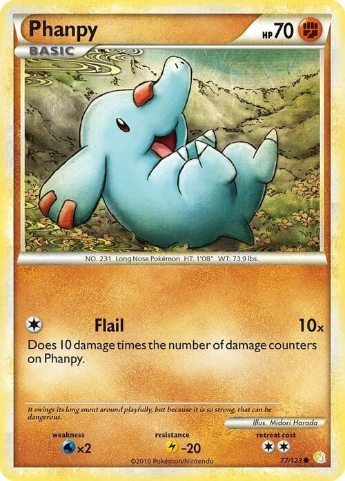 Phanpy — HeartGold & SoulSilver