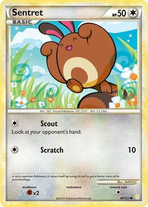 Sentret — HeartGold & SoulSilver