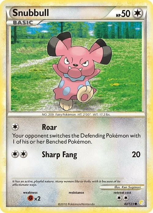 Snubbull — HeartGold & SoulSilver