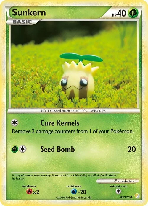 Sunkern — HeartGold & SoulSilver