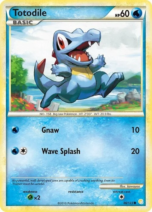 Totodile — HeartGold & SoulSilver