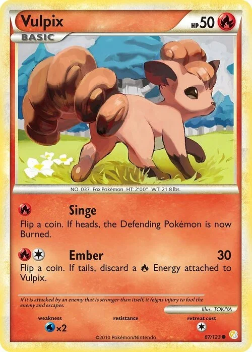 Vulpix — HeartGold & SoulSilver