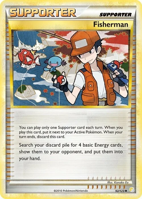 Fisherman — HeartGold & SoulSilver