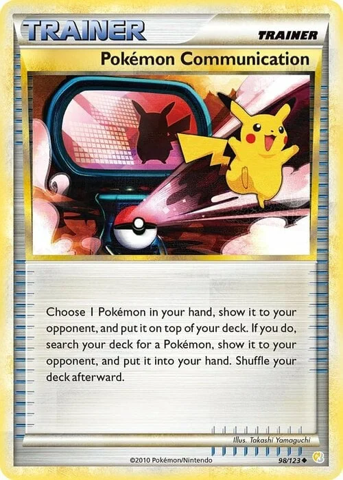 Pokémon Communication — HeartGold & SoulSilver