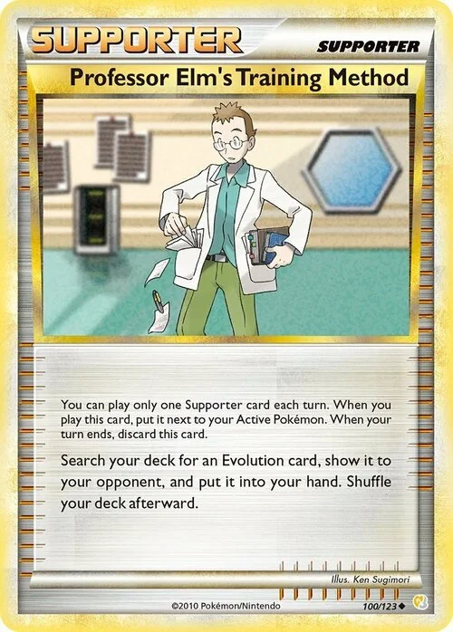 Professor Elm's Training Method — HeartGold & SoulSilver