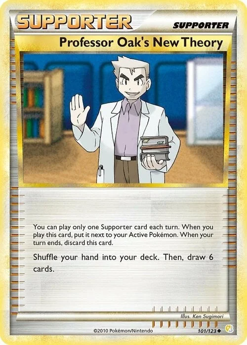 Professor Oak's New Theory — HeartGold & SoulSilver