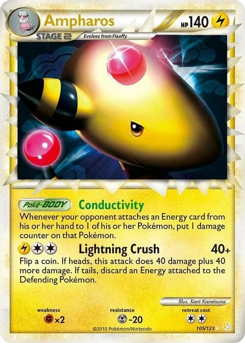 Ampharos — HeartGold & SoulSilver