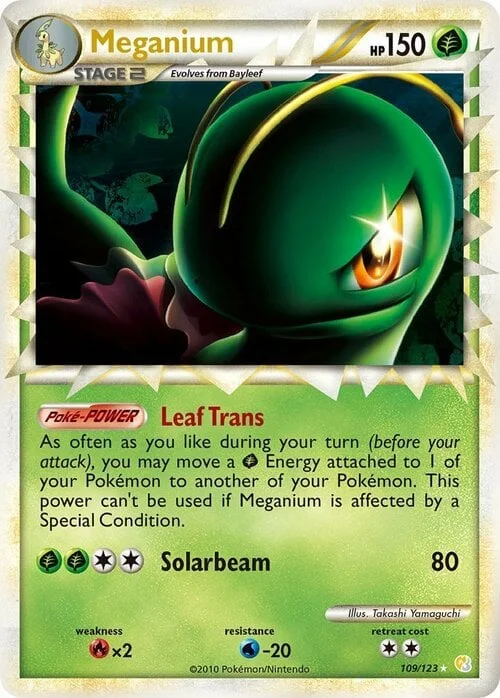 Meganium — HeartGold & SoulSilver