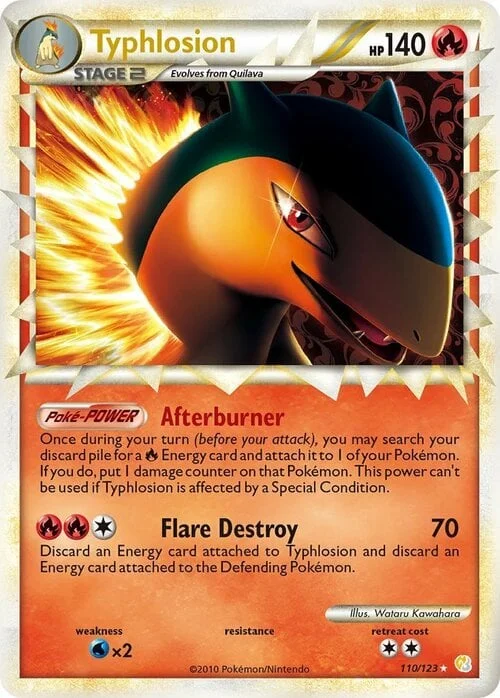 Typhlosion — HeartGold & SoulSilver