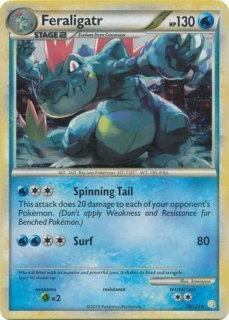 Feraligatr — Theme Deck & Blisters Exclusives