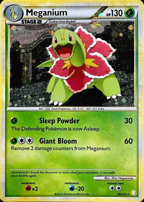 Meganium — Theme Deck & Blisters Exclusives