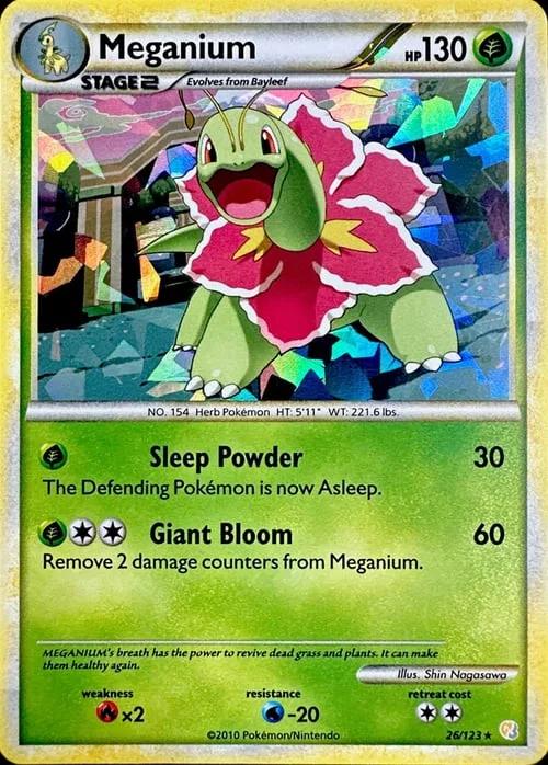 Meganium — Theme Deck & Blisters Exclusives