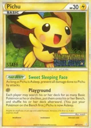 Pichu — HeartGold & SoulSilver Promos