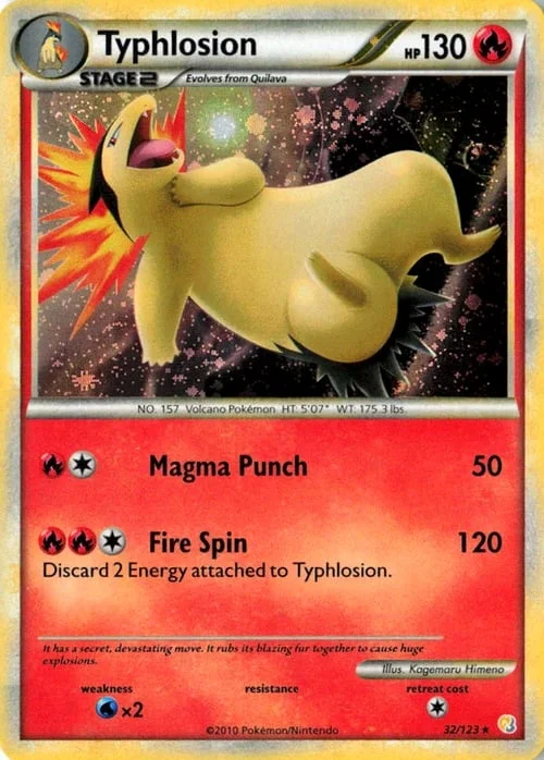 Typhlosion — Theme Deck & Blisters Exclusives