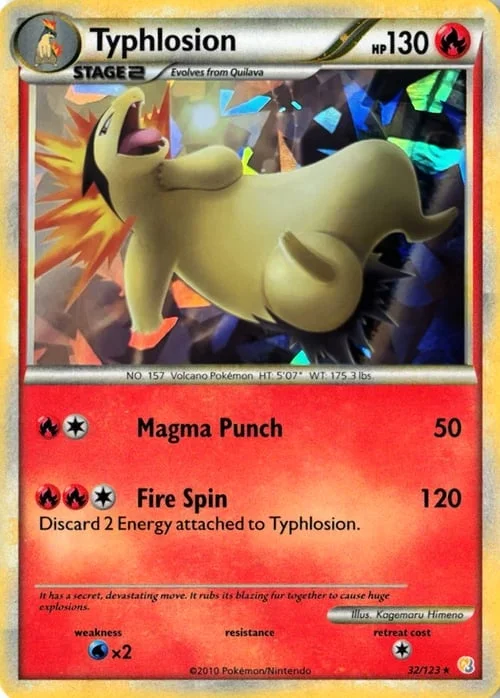 Typhlosion — Theme Deck & Blisters Exclusives