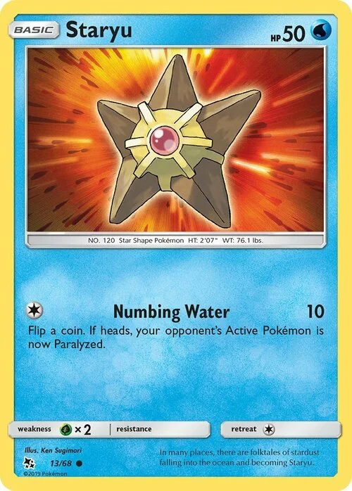 Staryu — Hidden Fates
