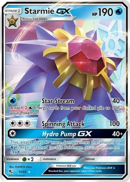 Starmie GX — Hidden Fates