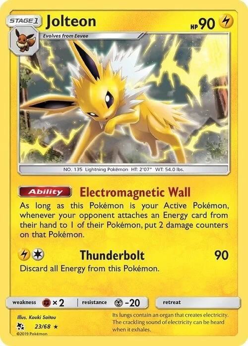 Jolteon — Hidden Fates