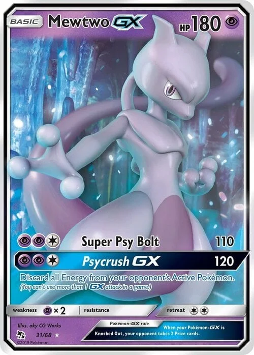 Mewtwo GX — Hidden Fates