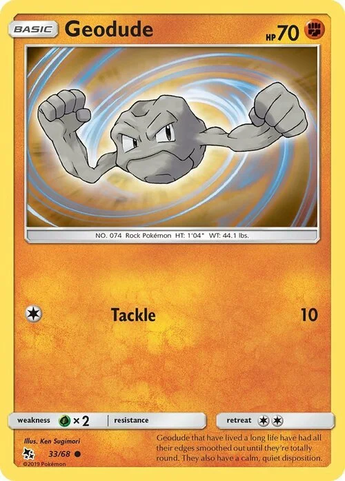 Geodude — Hidden Fates