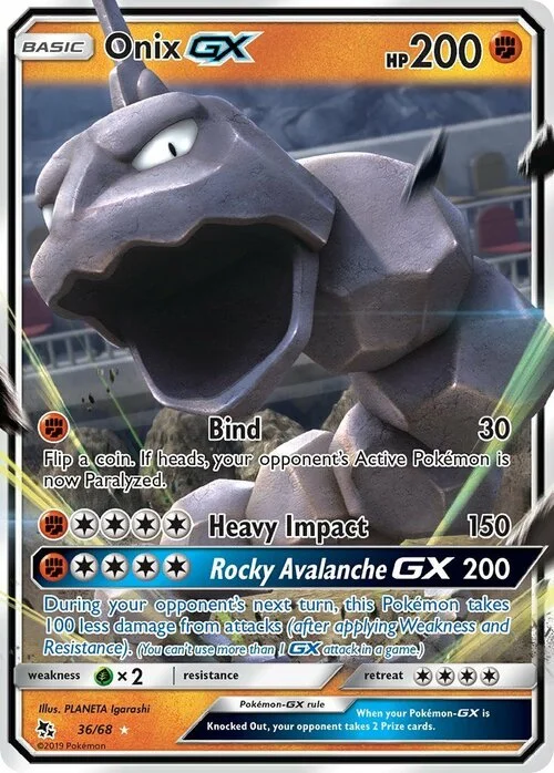 Onix GX — Hidden Fates