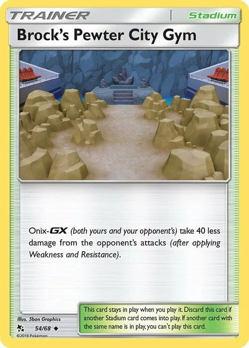 Brock's Pewter City Gym — Hidden Fates