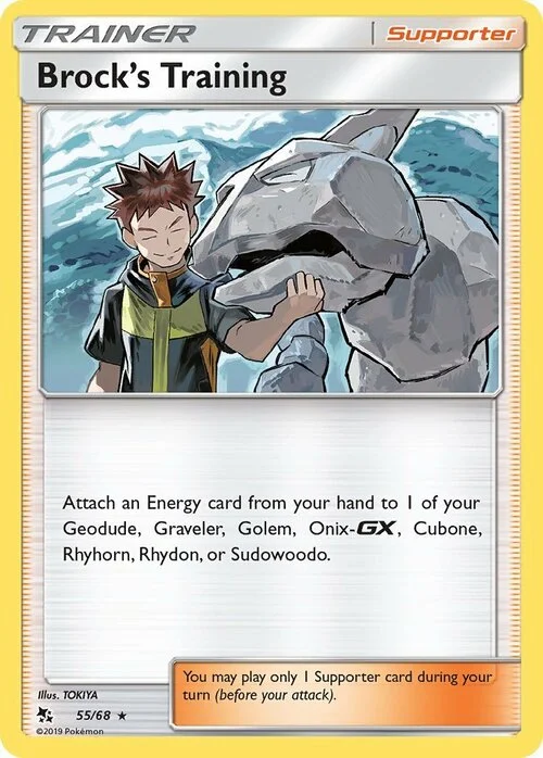 Brock's Training — Hidden Fates