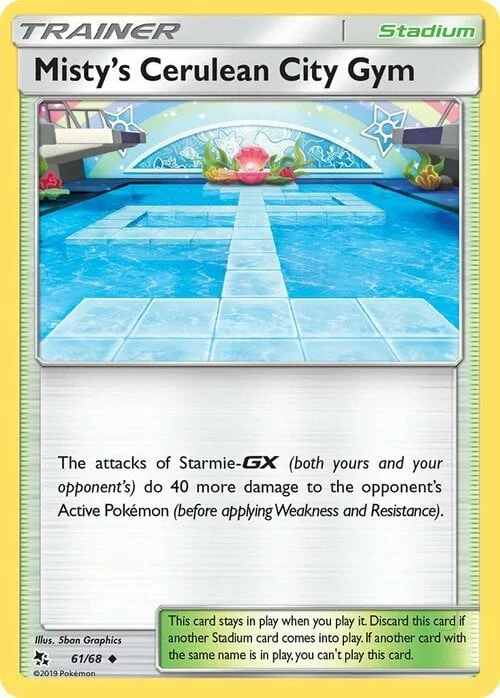 Misty's Cerulean City Gym — Hidden Fates