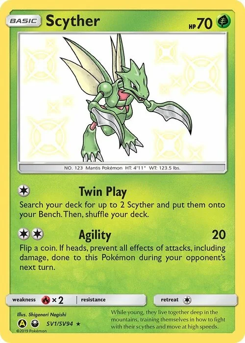 Scyther — Hidden Fates
