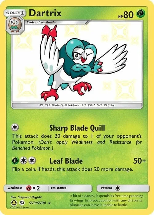 Dartrix — Hidden Fates