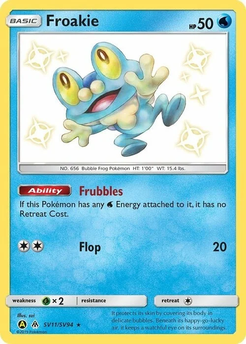 Froakie — Hidden Fates