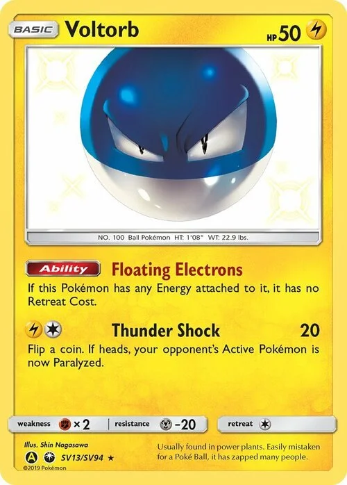 Voltorb — Hidden Fates