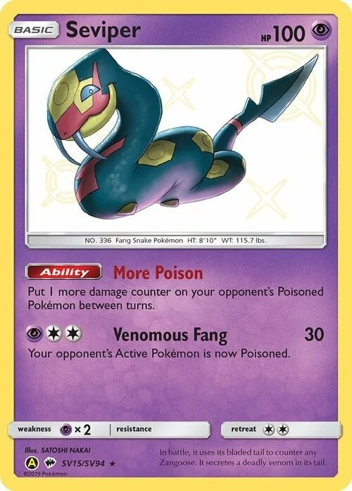 Seviper — Hidden Fates