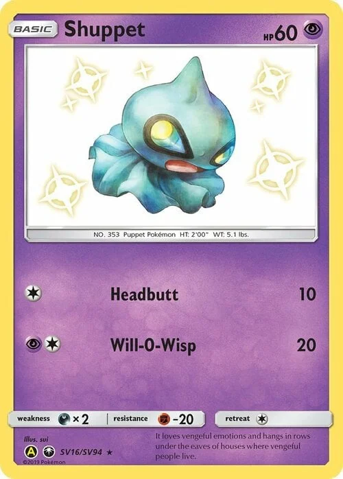 Shuppet — Hidden Fates