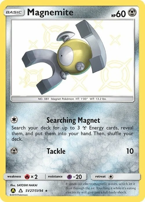 Magnemite — Hidden Fates
