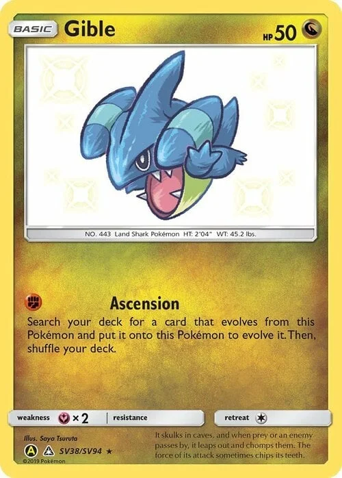 Gible — Hidden Fates