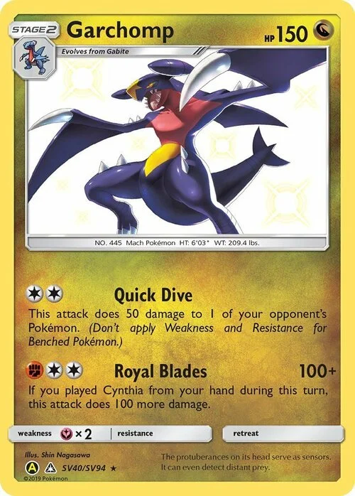 Garchomp — Hidden Fates