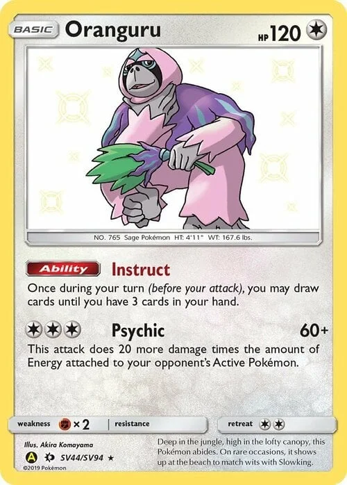 Oranguru — Hidden Fates