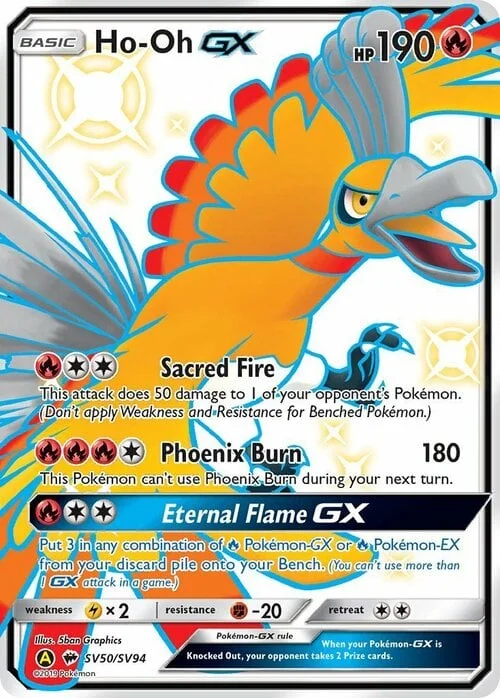 Ho-Oh GX — Hidden Fates