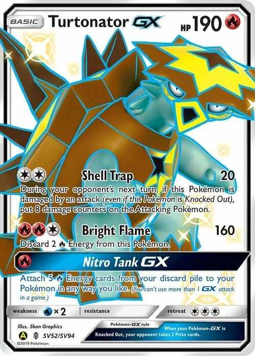 Turtonator GX — Hidden Fates