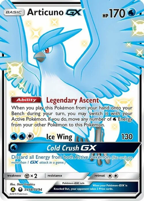 Articuno GX — Hidden Fates