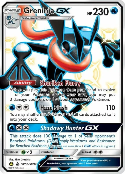 Greninja GX — Hidden Fates