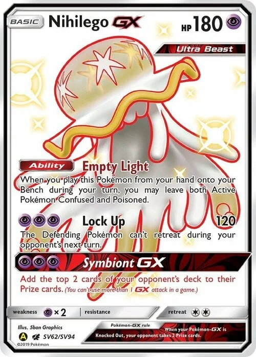 Nihilego GX — Hidden Fates