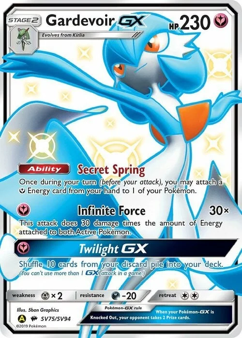 Gardevoir GX — Hidden Fates