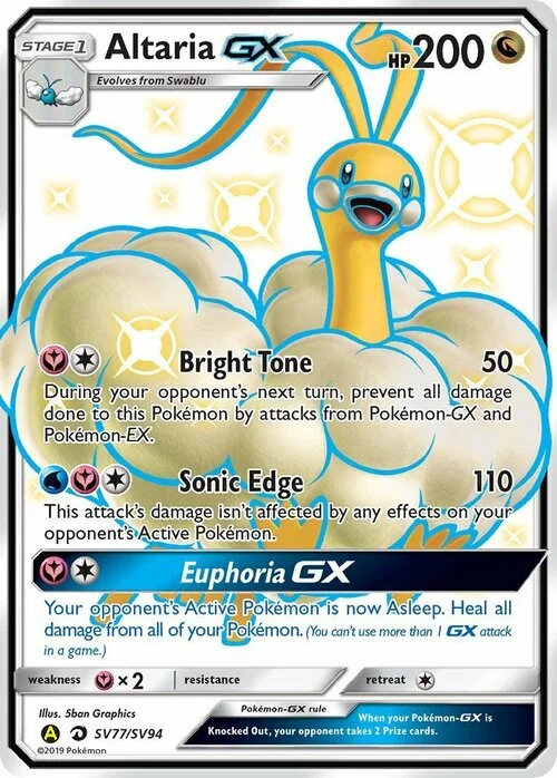Altaria GX — Hidden Fates