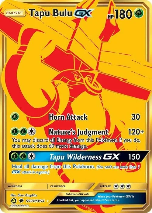 Tapu Bulu GX — Hidden Fates