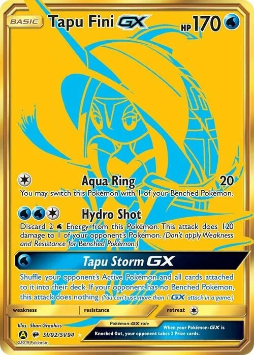 Tapu Fini GX — Hidden Fates
