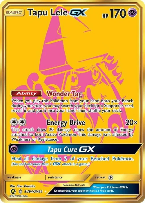 Tapu Lele GX — Hidden Fates
