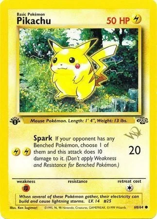 Pikachu — W Promos